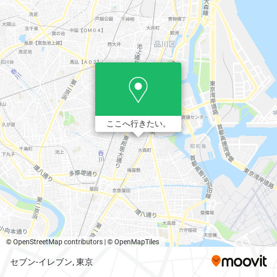 セブン-イレブン地図