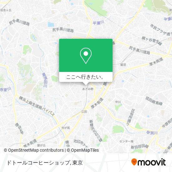 ドトールコーヒーショップ地図
