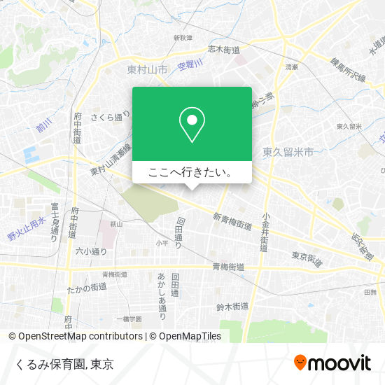 くるみ保育園地図