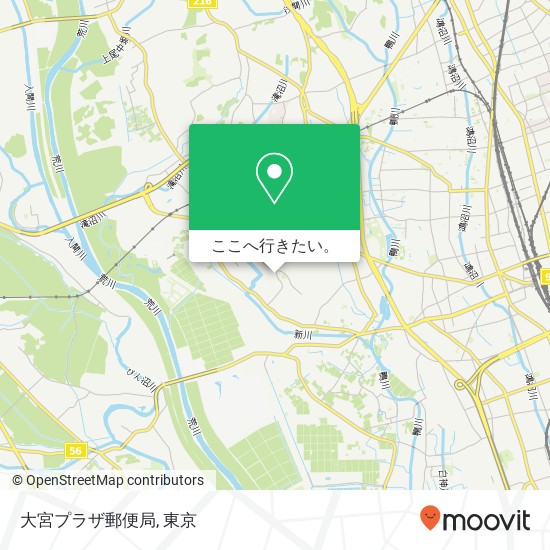 大宮プラザ郵便局地図