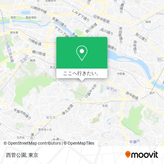 西菅公園地図