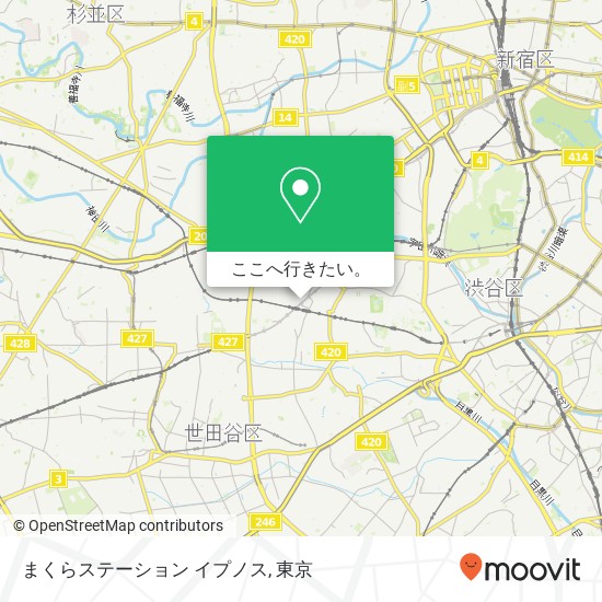 まくらステーション イプノス地図