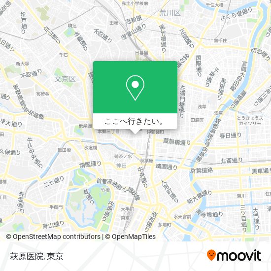 萩原医院地図