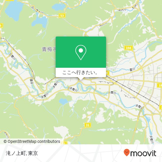 滝ノ上町地図