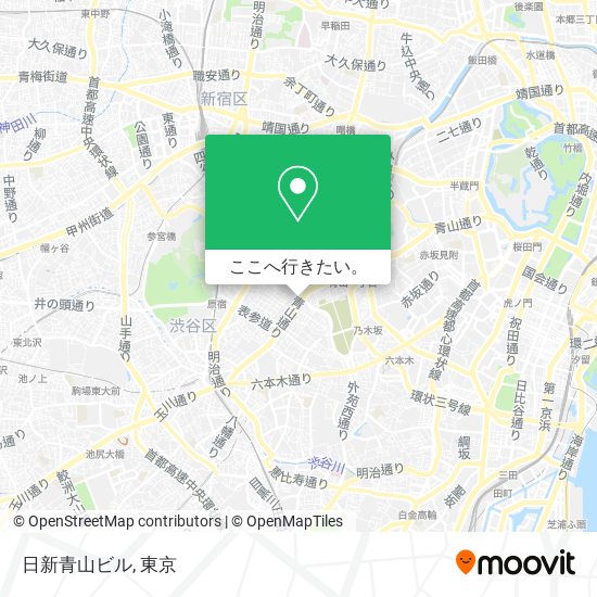 日新青山ビル地図