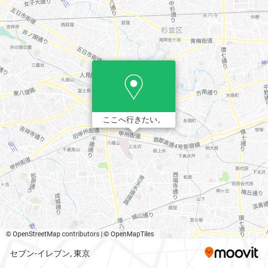 セブン-イレブン地図