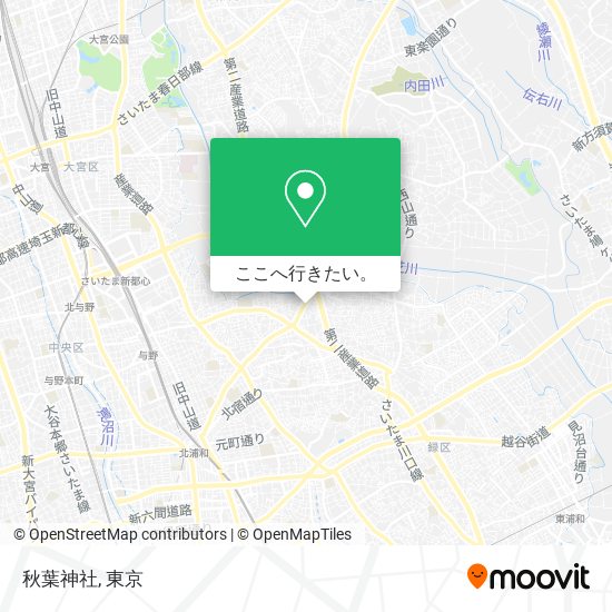 秋葉神社地図