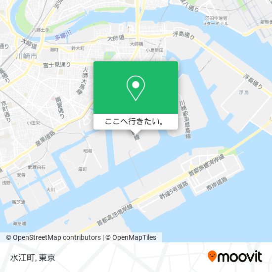 水江町地図
