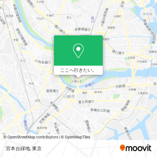 宮本台緑地地図