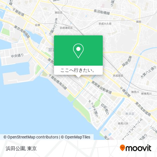 浜田公園地図