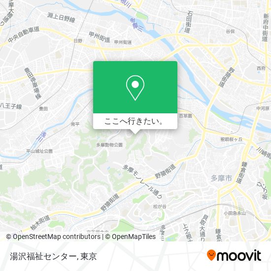 湯沢福祉センター地図