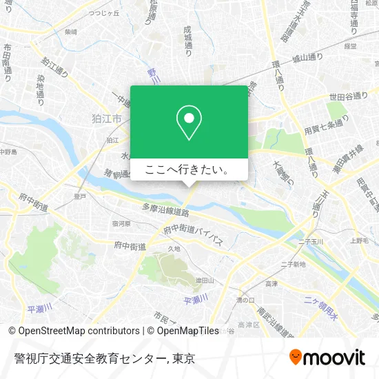 警視庁交通安全教育センター地図