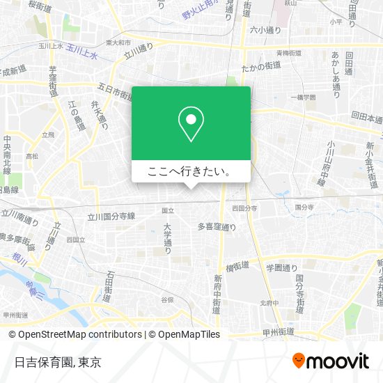 日吉保育園地図