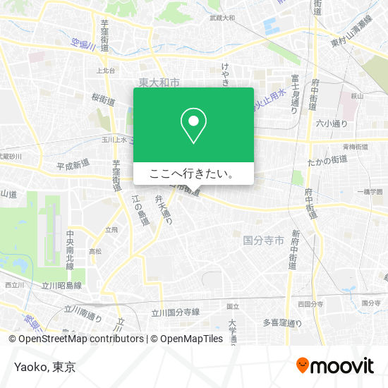 Yaoko地図