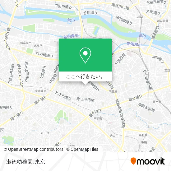 淑徳幼稚園地図