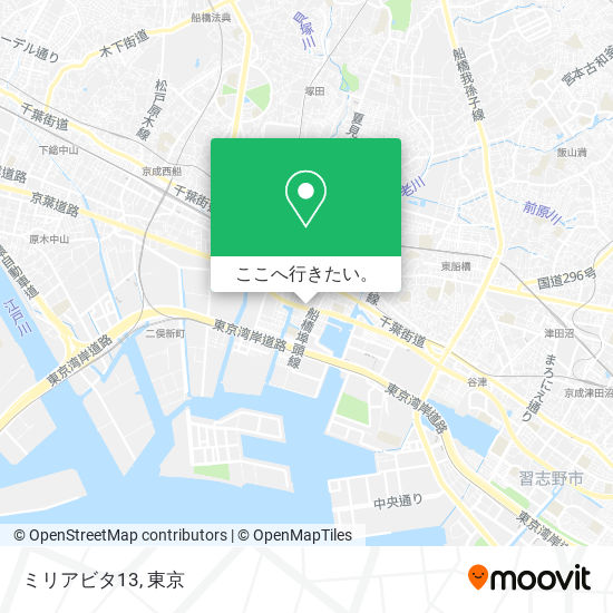 ミリアビタ13地図