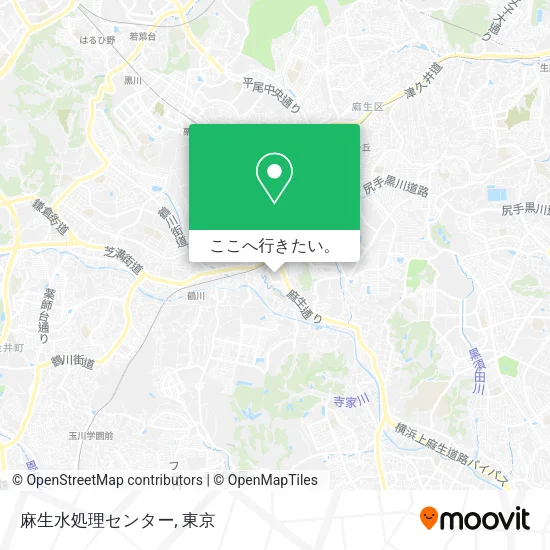 麻生水処理センター地図