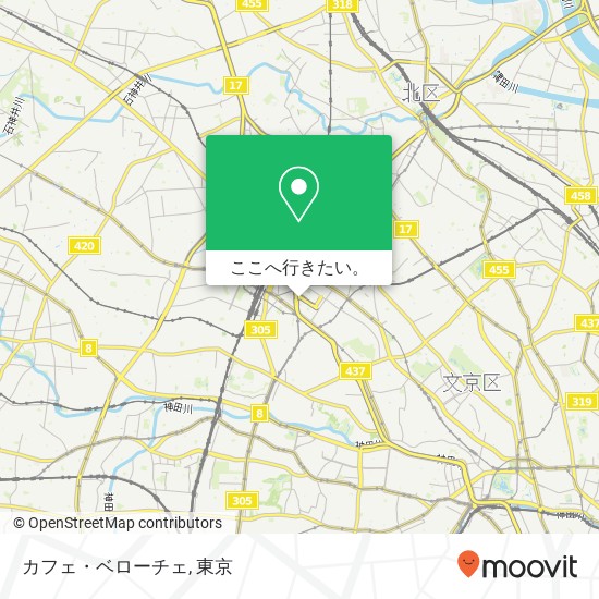 カフェ・ベローチェ地図