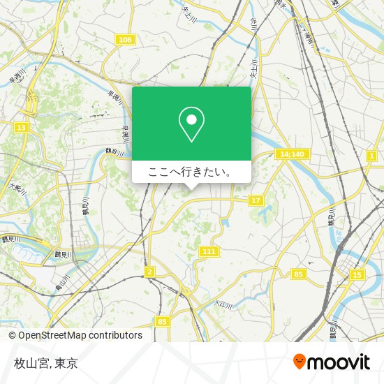 枚山宮地図
