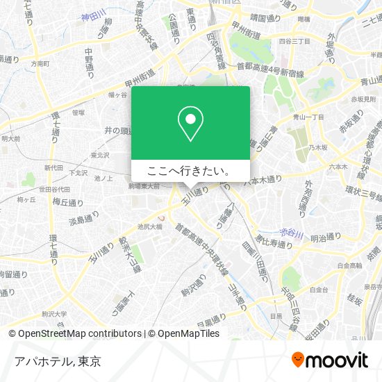 アパホテル地図
