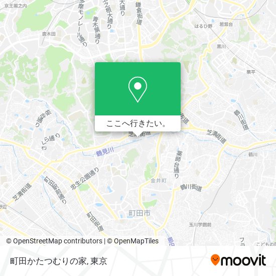 町田かたつむりの家地図