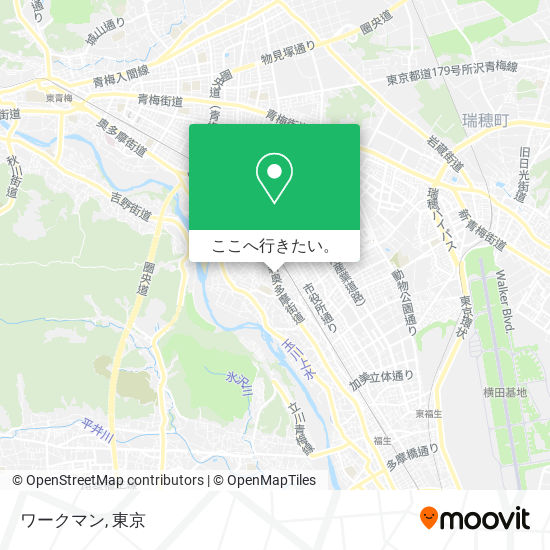 ワークマン地図