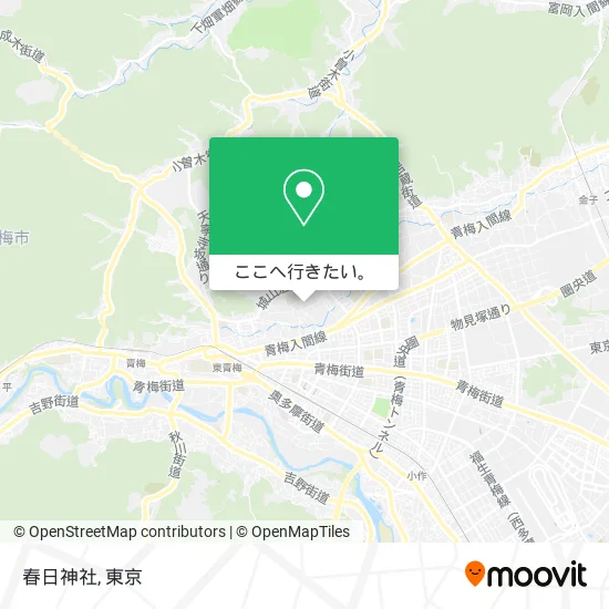 春日神社地図