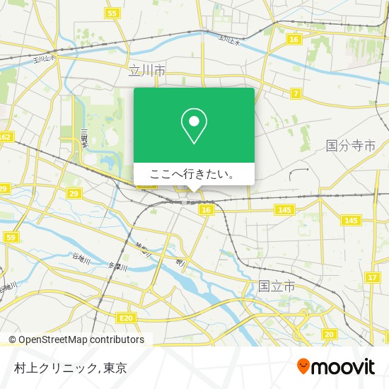 村上クリニック地図