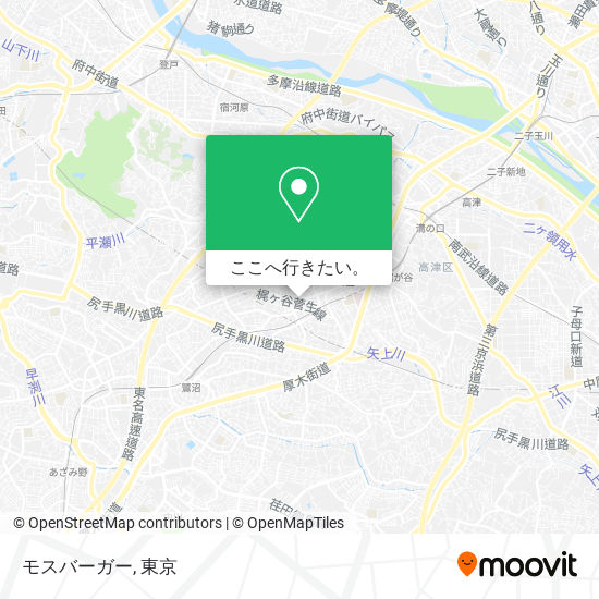 モスバーガー地図