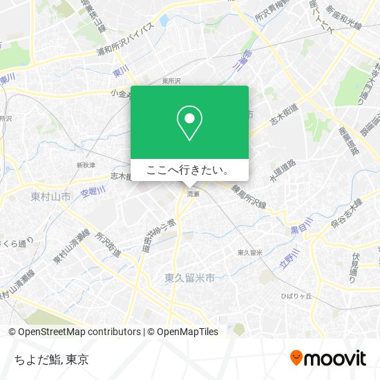 ちよだ鮨地図