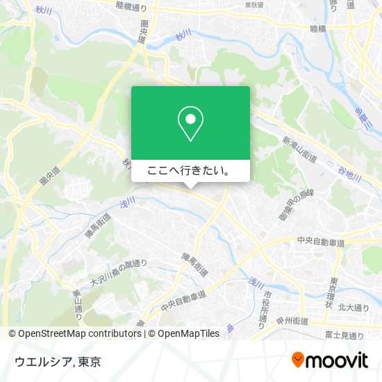 ウエルシア地図