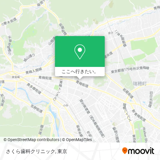 さくら歯科クリニック地図