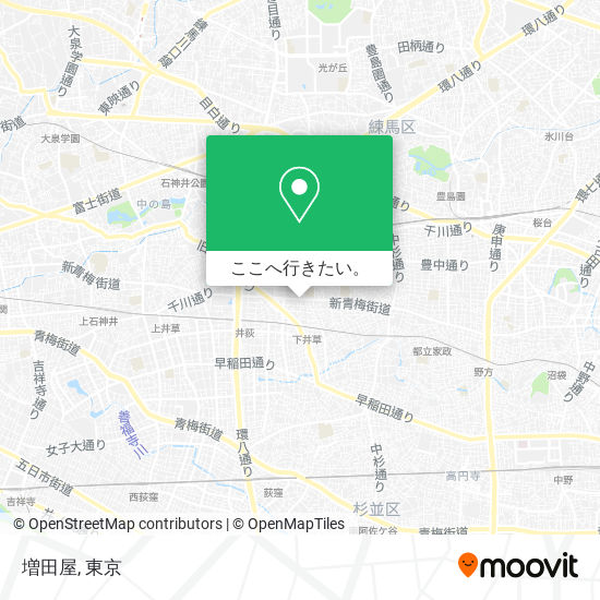 増田屋地図