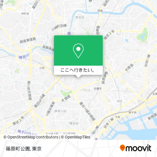 篠原町公園地図