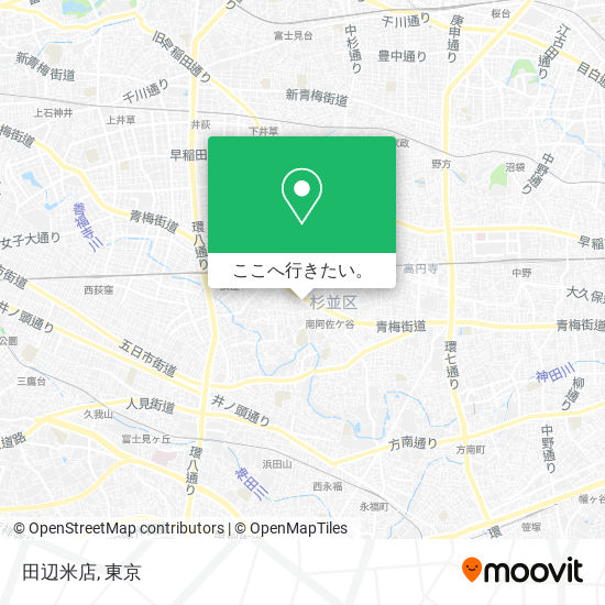 田辺米店地図