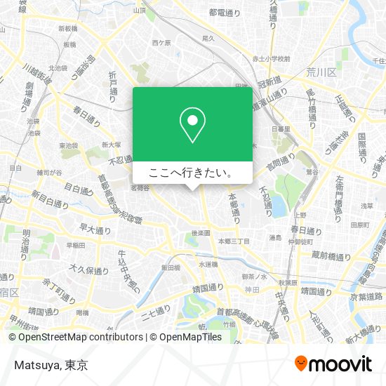 Matsuya地図