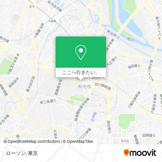 ローソン地図