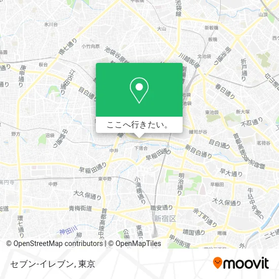 セブン-イレブン地図
