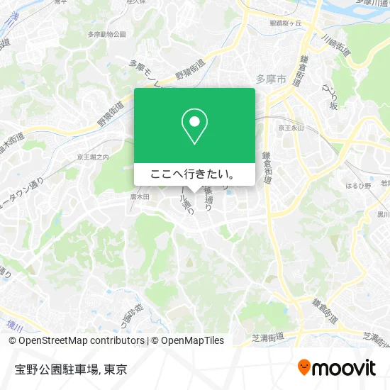 宝野公園駐車場地図
