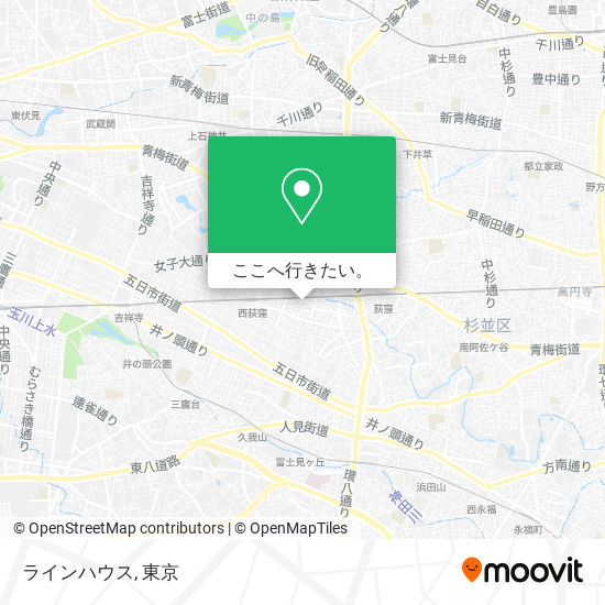 ラインハウス地図