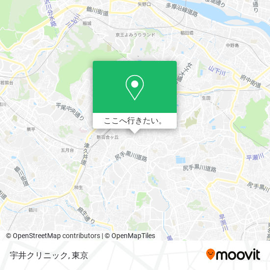 宇井クリニック地図