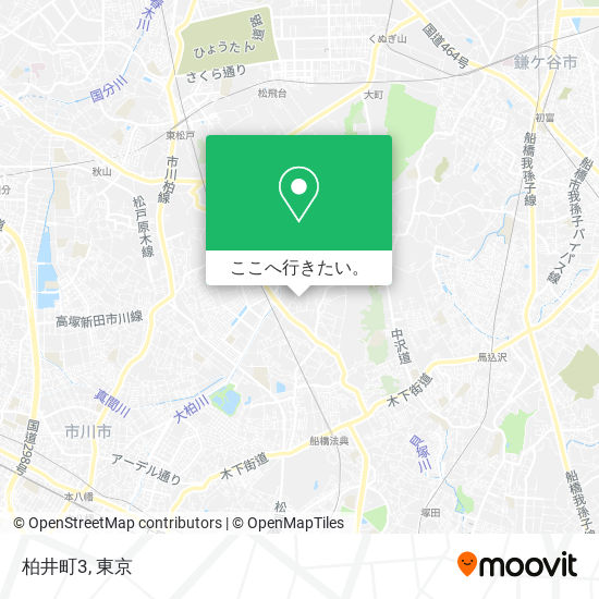 柏井町3地図