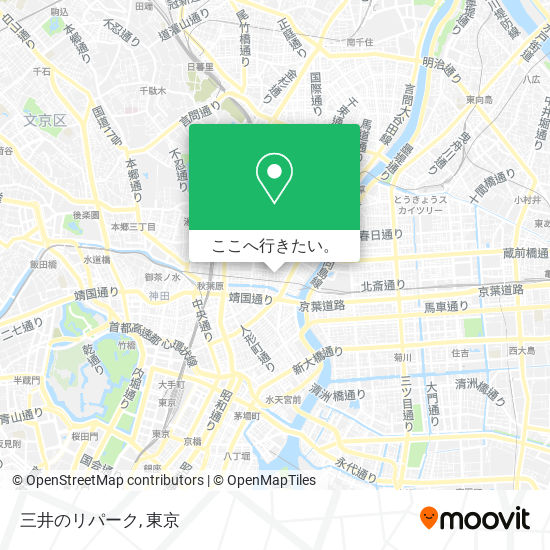 三井のリパーク地図