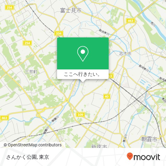 さんかく公園地図