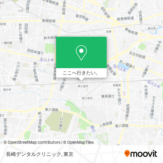 長崎デンタルクリニック地図