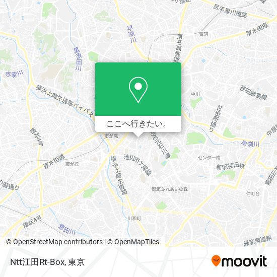 Ntt江田Rt-Box地図