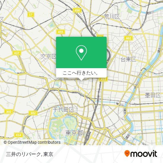 三井のリパーク地図