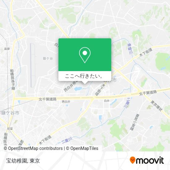 宝幼稚園地図