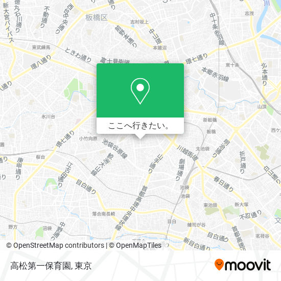 高松第一保育園地図