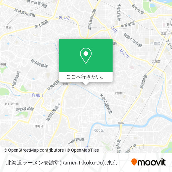 北海道ラーメン壱鵠堂(Ramen Ikkoku-Do)地図